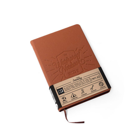 Luckies All Weather 100% Waterproof Notebook - Brown - 80 Pages