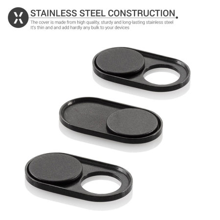 Olixar Anti-Hack Webcam Cover for MacBook Air Pack