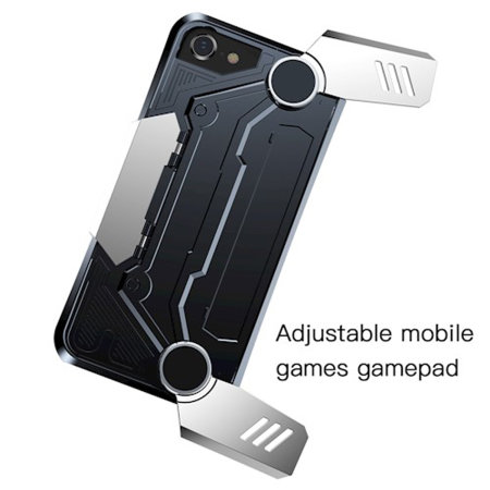 Baseus GamePad iPhone 7 / 8 Gamer Case - Black / Silver