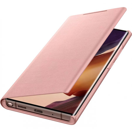 Official Samsung Galaxy Note 20 Ultra LED Cover Case - Mystic Bronze