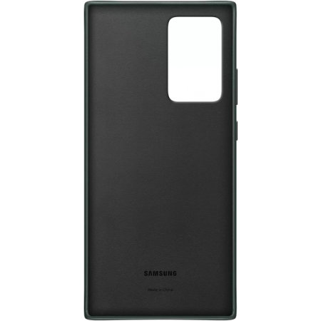 Official Samsung Galaxy Note 20 Ultra Leather Cover Case - Green