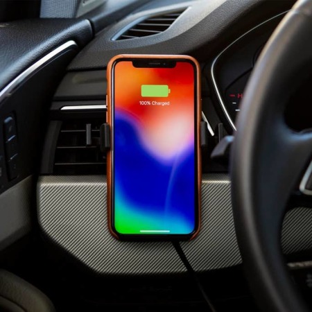 Mophie Charge Stream 10W Qi Wireless Car Charger & Air Vent Mount