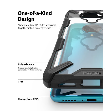 Ringke Fusion X Design Xiaomi Redmi K30 Pro Case - Camo Black