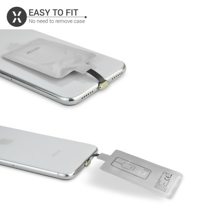 ophavsret Relaterede håndflade Olixar iPhone 7 Lightning Universal Wireless Charging Adapter