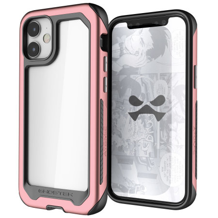 Ghostek Atomic Slim 3 iPhone 12 Bumper Case - Pink