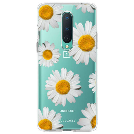 LoveCases OnePlus 8 Gel Case - Daisy