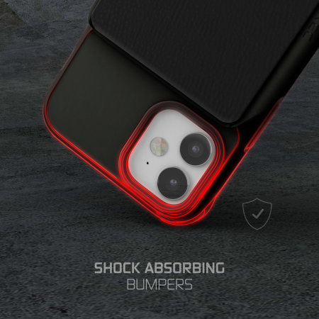 Ghostek Exec 4 iPhone 12 Tough Wallet Case - Black