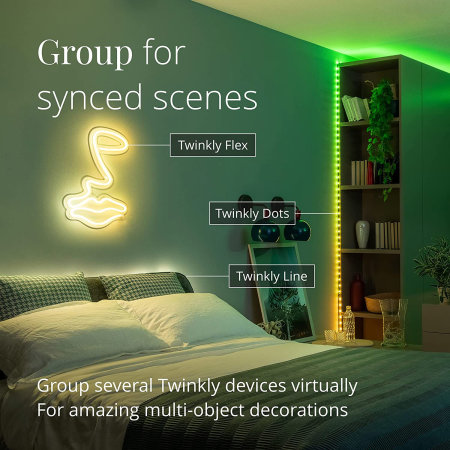Twinkly Smart RGB LED Christmas String Lights Gen II - 250 LED's
