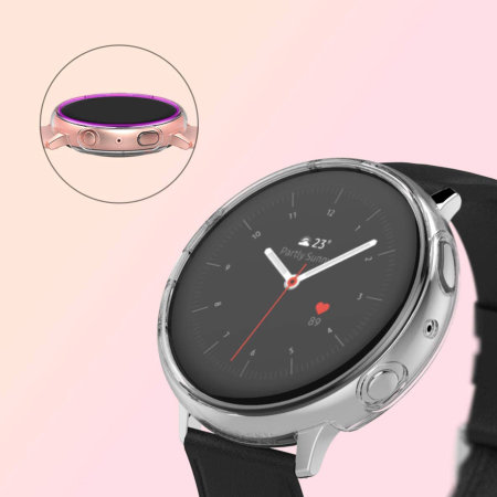 Araree Nukin Galaxy Watch Active 2 40mm Bezel Protector - Clear