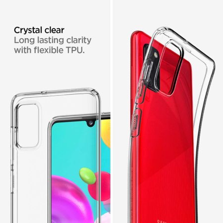 Spigen Liquid Crystal Samsung Galaxy A41 Case - Crystal Clear