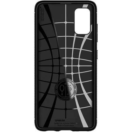 Spigen Rugged Armor Samsung Galaxy A41 Case - Matte Black