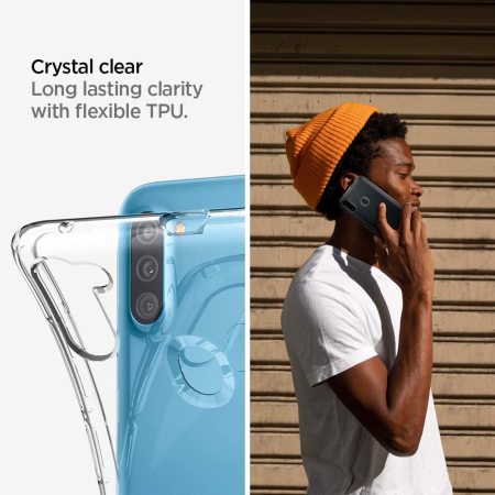 Spigen Liquid Crystal Samsung Galaxy A11 Case - Crystal Clear