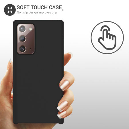 Olixar Samsung Galaxy Note 20 Soft Silicone Case - Black