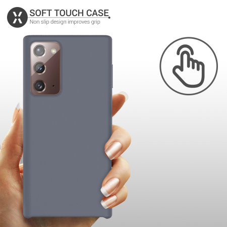 Olixar Samsung Galaxy Note 20 Soft Silicone Case - Grey
