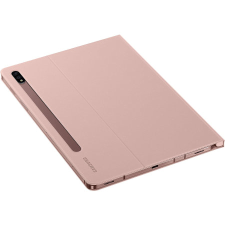 Official Samsung Galaxy Tab S7 Book Cover Case - Bronze
