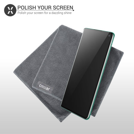 Olixar Premium Mobile Phone Cleaning Cloth - 15x22cm - Grey