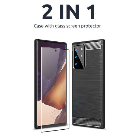 Olixar Sentinel Samsung Note 20 Ultra Case And Glass Screen Protector