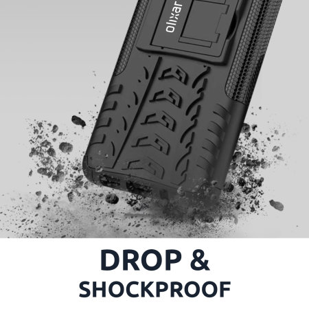 Olixar ArmourDillo iPhone 12 Pro Max Protective Case - Black