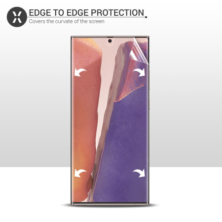 Olixar Front And Back Samsung Galaxy Note 20 TPU Screen Protectors