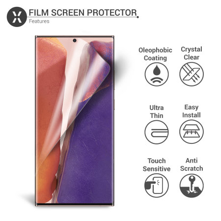 Olixar Samsung Note 20 Anti-Blue Light Film Screen Protector 2 Pack