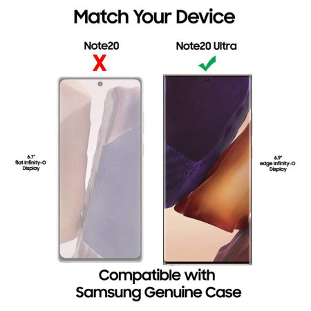 Whitestone Dome Samsung Galaxy Note 20 Glass Screen Protector