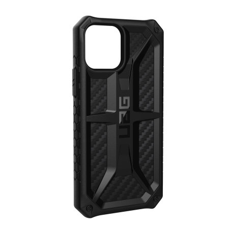 UAG Monarch iPhone 12 Tough Case - Carbon Fibre