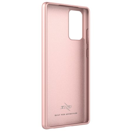 Zizo Revolve Series Samsung Note 20 Thin Ring Case - Rose Quartz