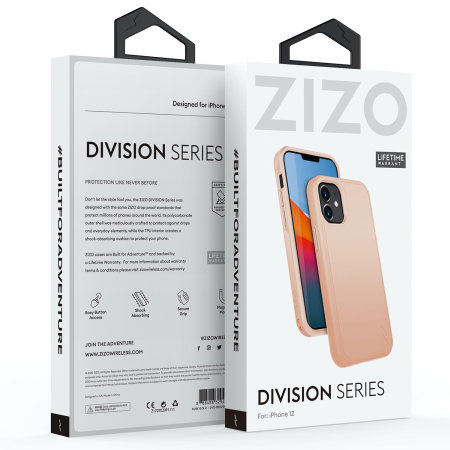 Zizo Division Series iPhone 12 mini Tough Case - Rose Gold