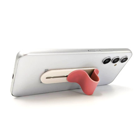 Lovecases Pink Reusable Phone Loop and Stand