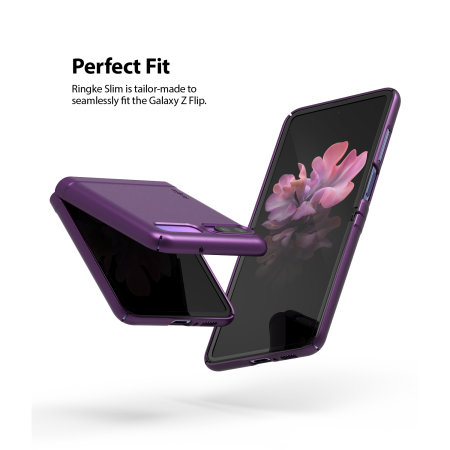 Ringke Slim Samsung Galaxy Z Flip5G Tough Case - Purple