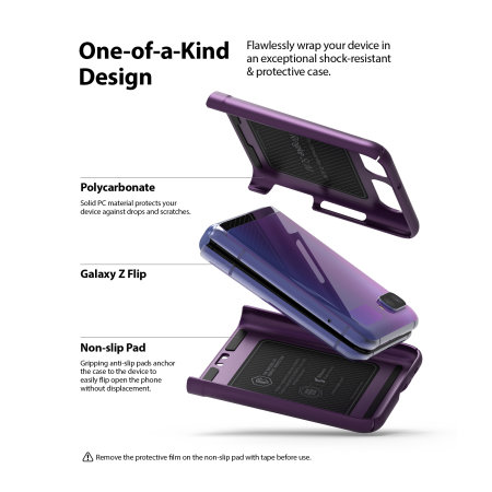 Ringke Slim Samsung Galaxy Z Flip5G Tough Case - Purple
