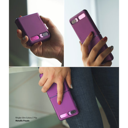 Ringke Slim Samsung Galaxy Z Flip 5G Tough Case - Purple