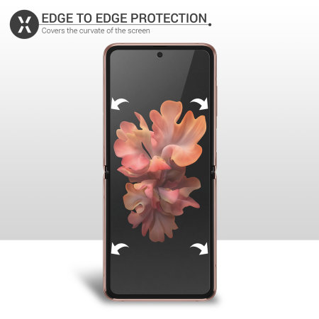 Olixar Front And Back Samsung Galaxy Z Flip 5G TPU Screen Protectors