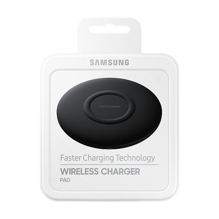 Official Samsung Black Wireless Fast Charging Stand EU Plug 15W - For Samsung Galaxy Note 20