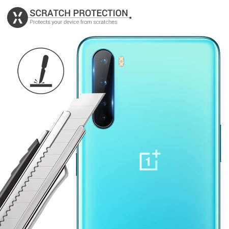 Olixar OnePlus Nord Tempered Glass Camera Protector - Twin Pack