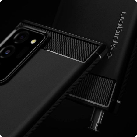 Spigen Rugged Armor Samsung Galaxy Note 20 Ultra - Matte Black