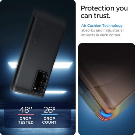 Spigen Tough Armor Samsung Galaxy Note 20 Ultra Case - Black