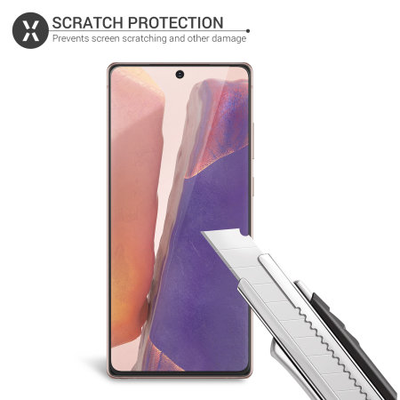 Olixar Samsung Note 20 5G Anti-Blue Light Film Screen Protector 2 Pack