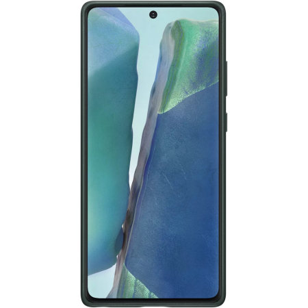 Official Samsung Galaxy Note 20 5G Leather Cover Case - Green