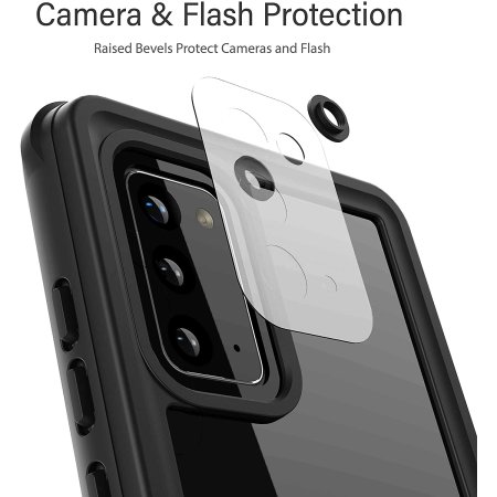 Ghostek Nautical Samsung Note 20 5G Waterproof Toguh Case Black