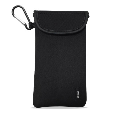 Olixar Neoprene Samsung Galaxy Note 20 Ultra Pouch Case - Black