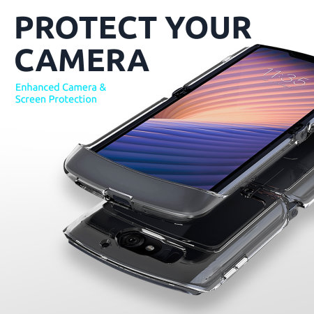 Olixar ExoShield Moto Razr 5G Case - 100% Clear