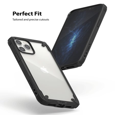 Ringke Fusion X iPhone 12 Pro Max Case - Black