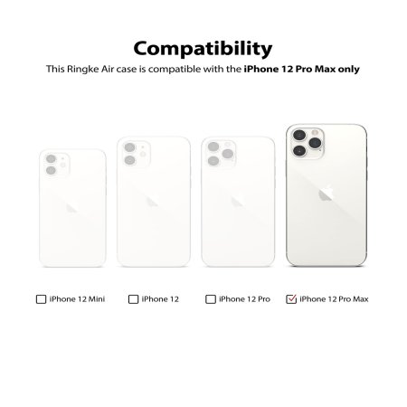 Ringke Air iPhone 12 Pro Max Case - Glitter