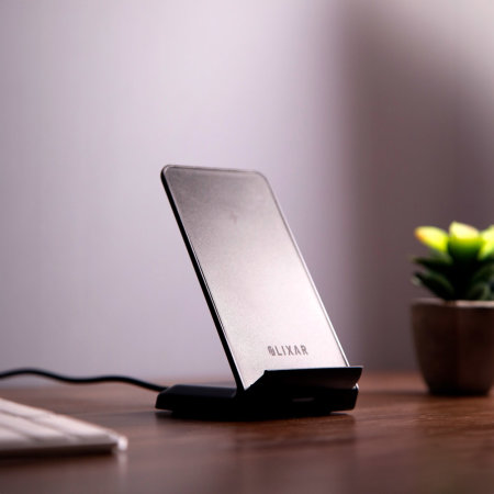 Olixar 15W Fast Wireless Charger Stand - Black