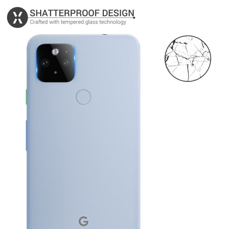 Olixar Google Pixel 4a 5G Tempered Glass Camera Protectors - 2 Pack