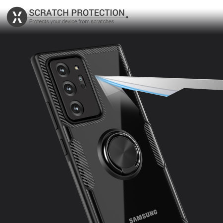Olixar ArmaRing 2.0 Samsung Galaxy Note 20 Ultra Case - Black