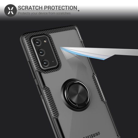 Olixar ArmaRing 2.0 Samsung Galaxy Note 20 Case - Black