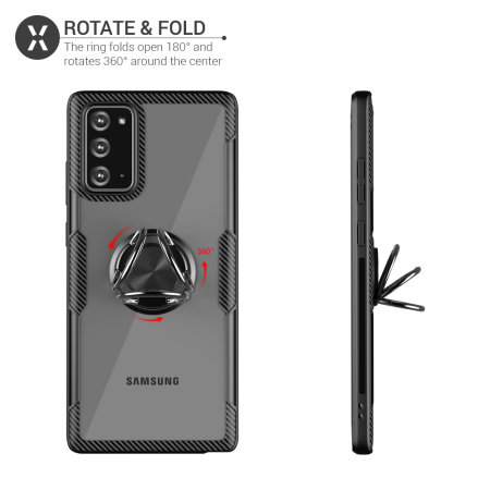 Olixar ArmaRing 2.0 Samsung Galaxy Note 20 Case - Black
