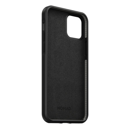 Nomad iPhone 12 Rugged Protective Leather Case - Black